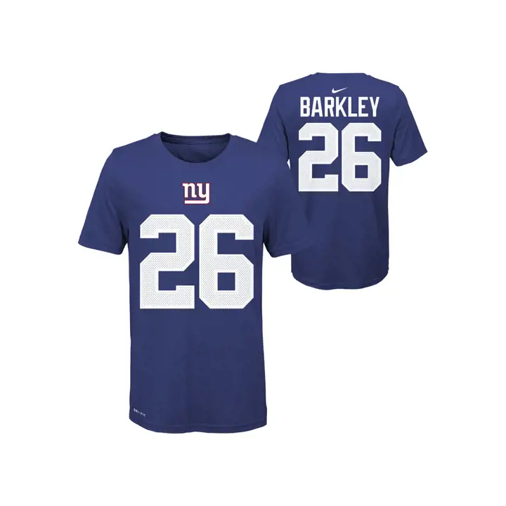 T-Shirt NFL Jeunesse New York Giants Logo Fierté N&N Saquon Bark
