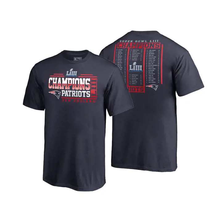 T-shirt Alternatif Officiel NFL Patriots de la Nouvelle-Angleterre pour Jeunes Champions du Super Bowl LIII