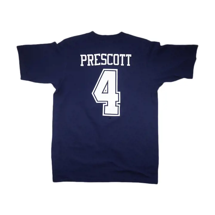 Dallas Cowboys T-shirt jeune NFL Mainliner joueur marine Dak Pres