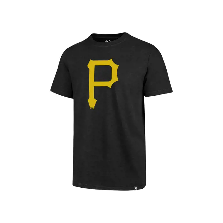 T-shirt avec logo du club MLB des Pittsburgh Pirates - noir