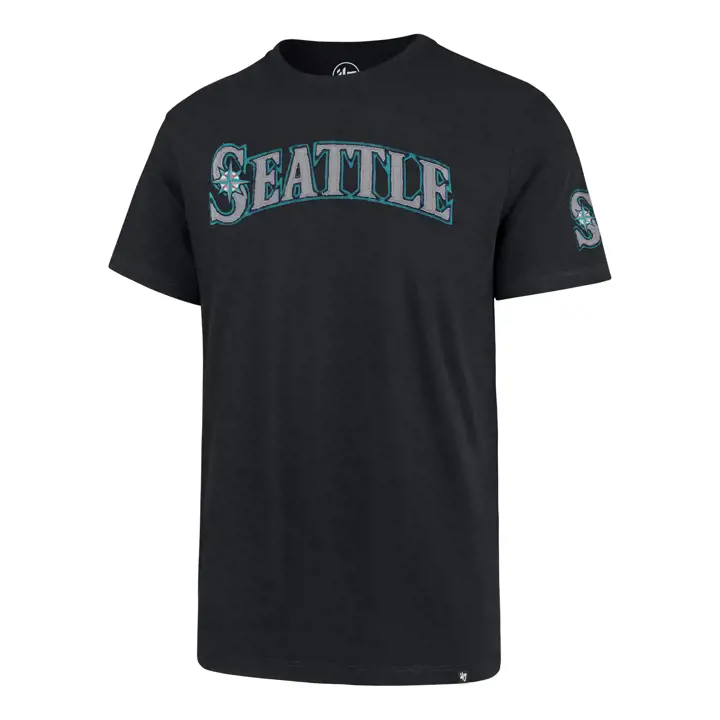T-shirt basique MLB Fieldhouse Seattle Mariners bleu marine