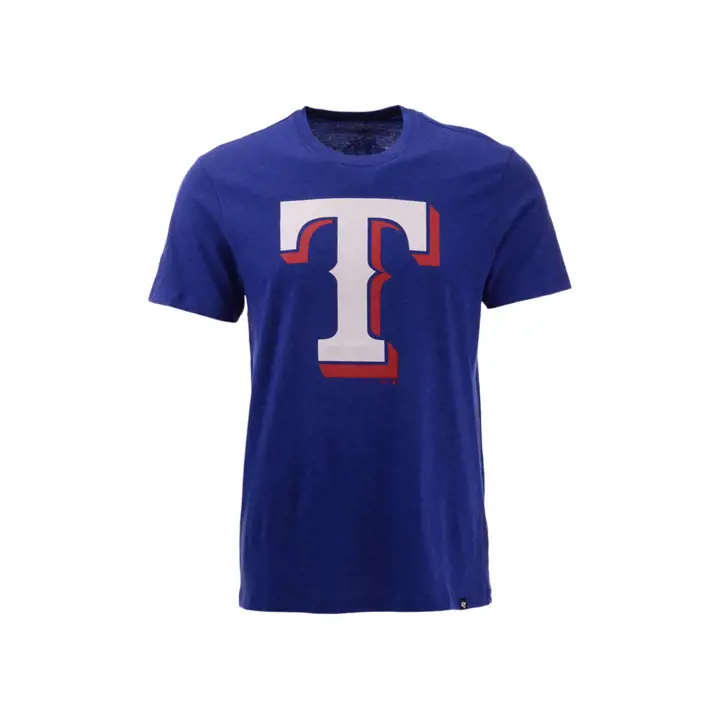 T-shirt logo des Texas Rangers MLB bleu