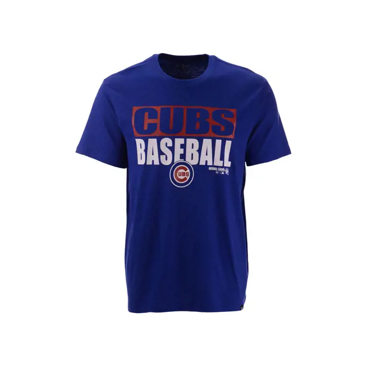 T-shirt Rival Super Fanzz Chicago Cubs, bleu