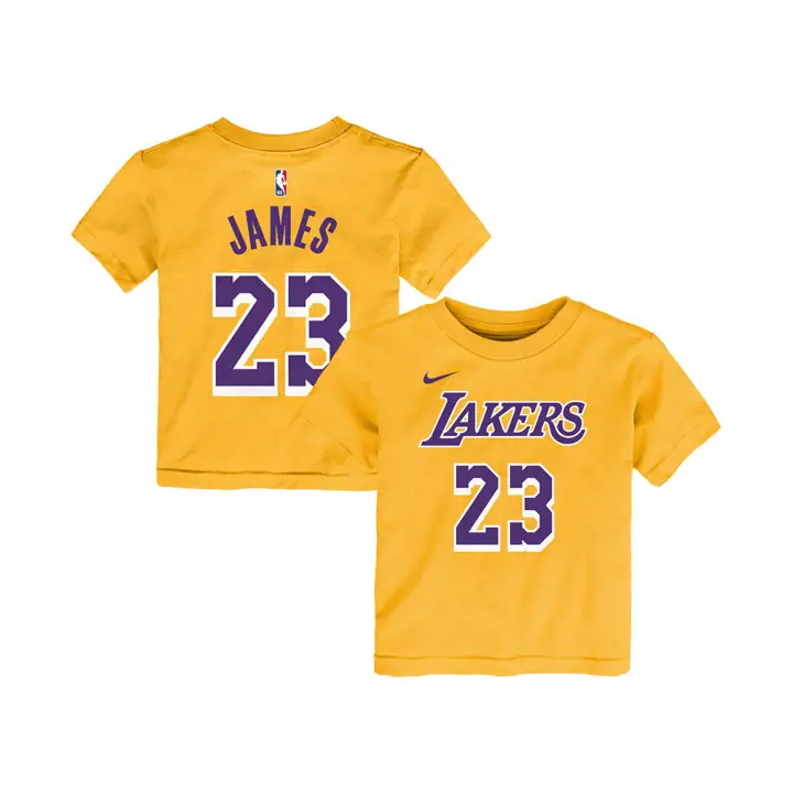 T-shirt plat N&N LAKERS NBA pour jeune LeBron James