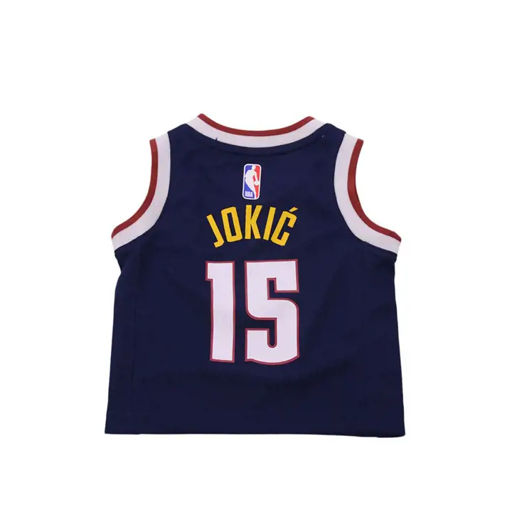 Maillot NBA Swingman Icon des Denver Nuggets pour tout-petit - marine Nikola