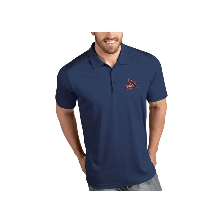 Polo hommage St Louis Cardinals MLB marine