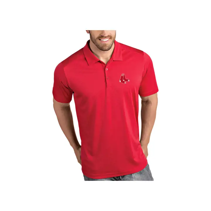 Polo Hommage MLB Boston Red Sox Rouge