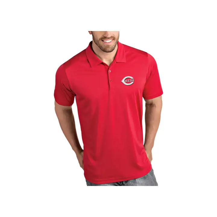 Polo rouge hommage MLB des Reds de Cincinnati