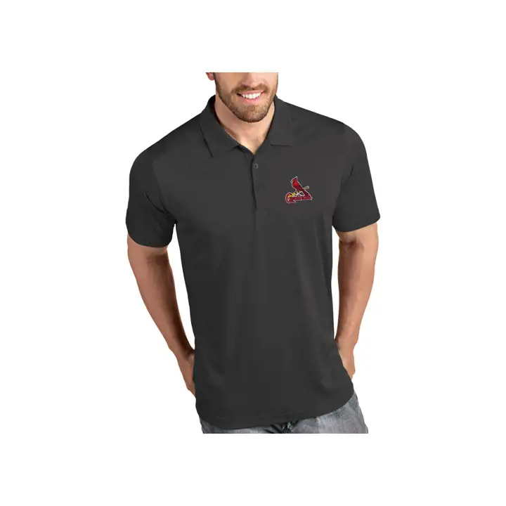 Polo gris St Louis Cardinals MLB Tribute