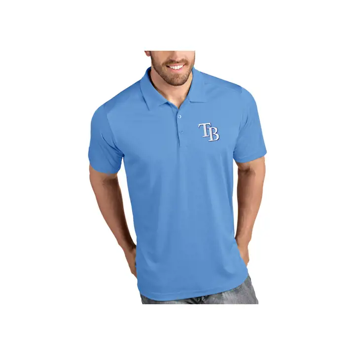 Polo Bleu Hommage MLB Tampa Bay Rays