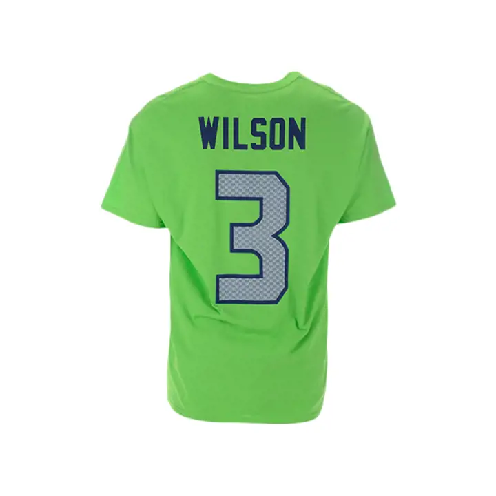 Seattle Seahawks NFL Éligible Receiver Tee vert Russell Wilso