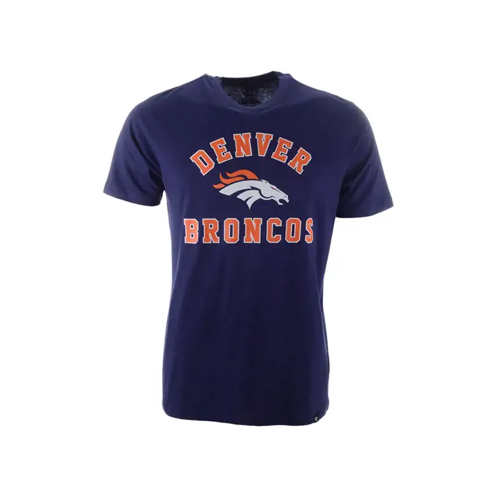 T-shirt bleu marine NFL Denver Broncos Varsity Arch Super Rival