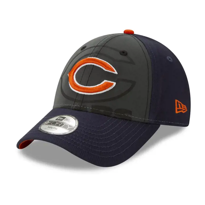 Casquette enfant NFL 9FORTY Reflect Chicago Bears marine