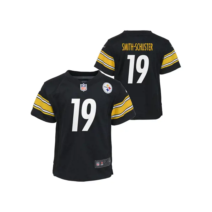 Maillot de match NFL Steelers Juju Smith-Schuster pour nourrissons noir