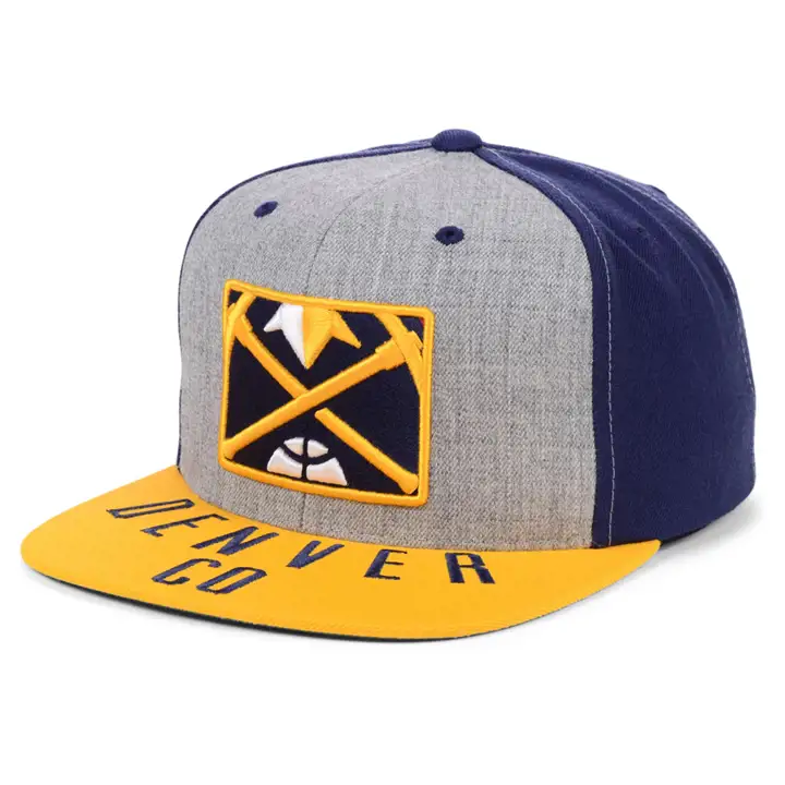 Denver Nuggets MN NBA C-Code Snap gris/jaune