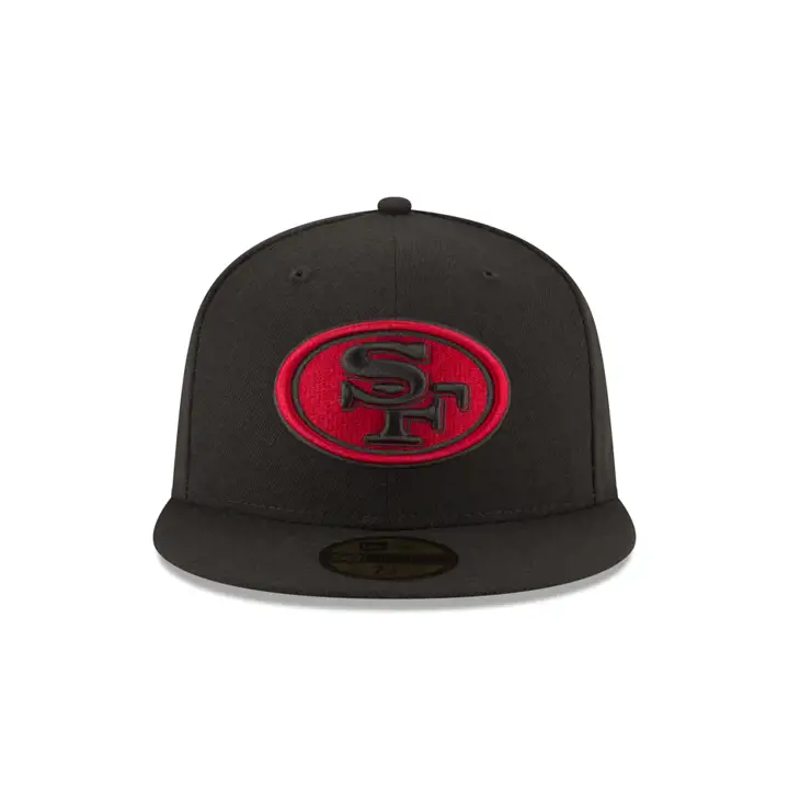 Casquette ajustée de base 49ERS NFL TC 59FIFTY ALT BLK