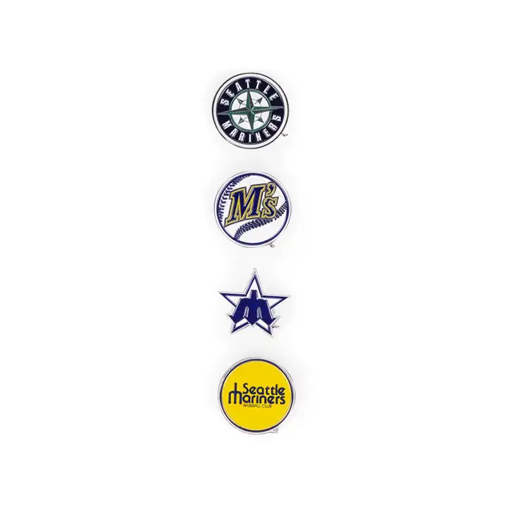 Lanière réfléchissante Seattle Mariners noire
