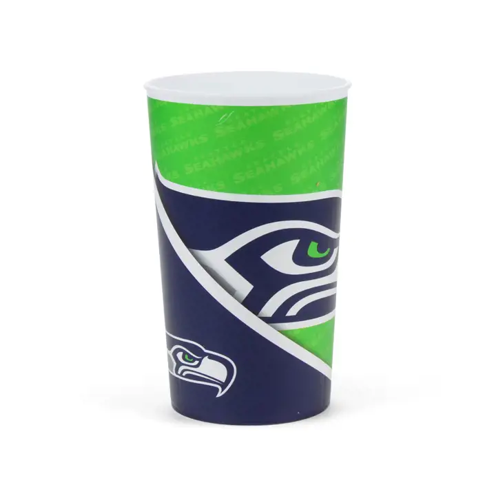 Gobelet en plastique noir de 65 cl des Seahawks de Seattle
