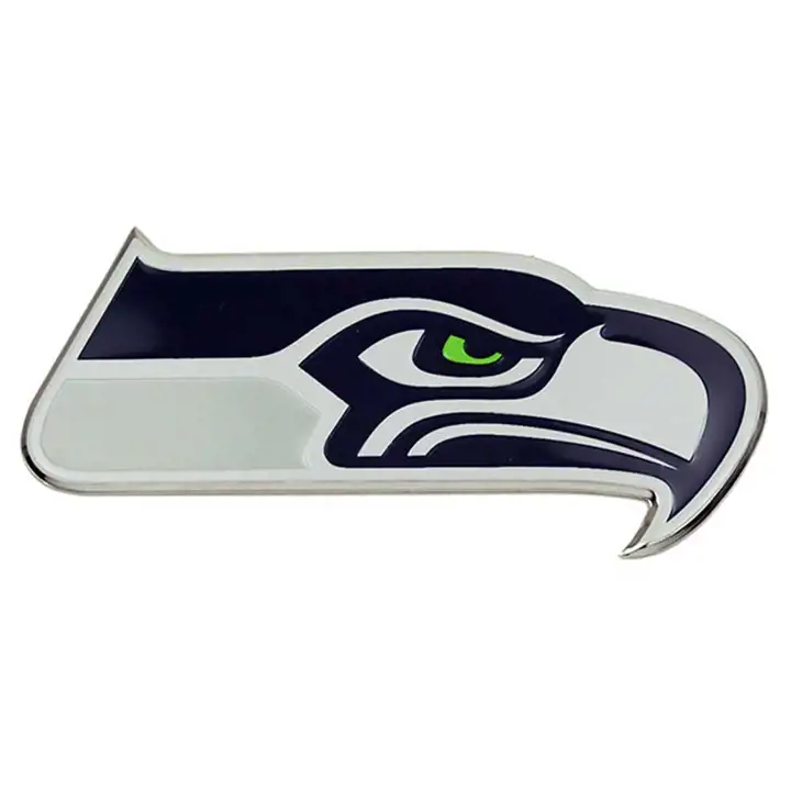 Emblème automobile Seattle Seahawks – Couleur – Noir