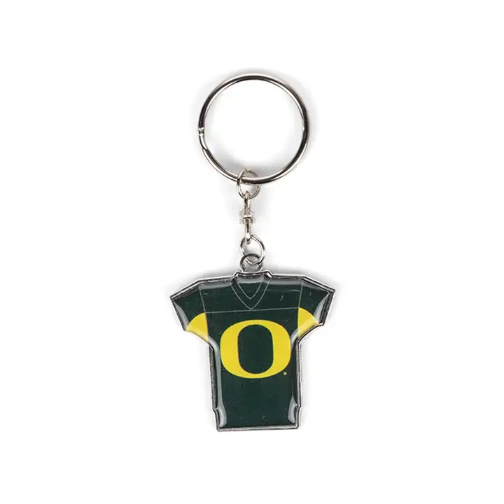 Porte-clés rotatif maillot Oregon Ducks noir