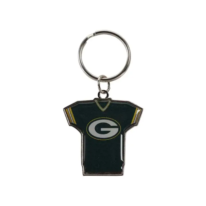 Porte-clés rotatif maillot Green Bay Packers - Joueur blk Aaron