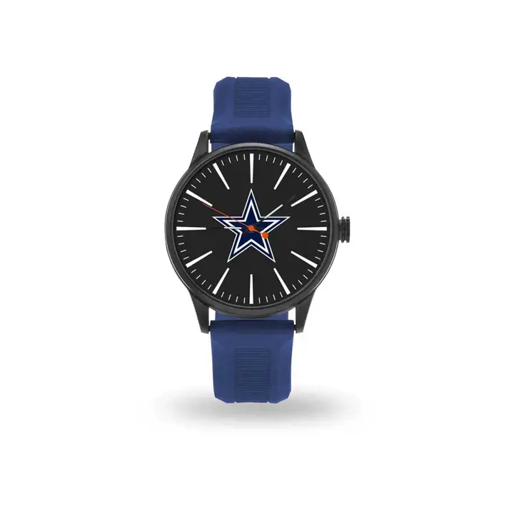 Dallas Cowboys SiliconeBandWatch noir