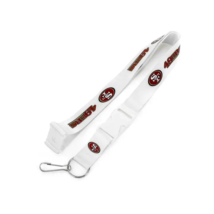 Lanière Aminco blanche des 49ers de San Francisco