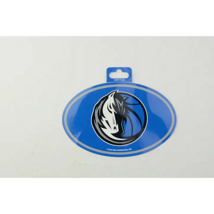 Dallas Mavericks fanzz TCOvalStickerNBA blk