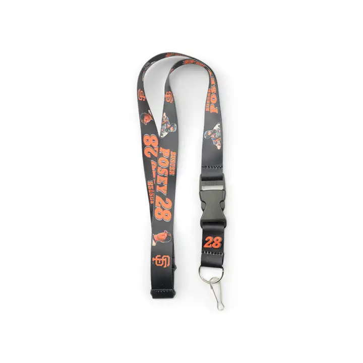 Cordon de joueur des Giants de San Francisco Aminco noir Buster Posey