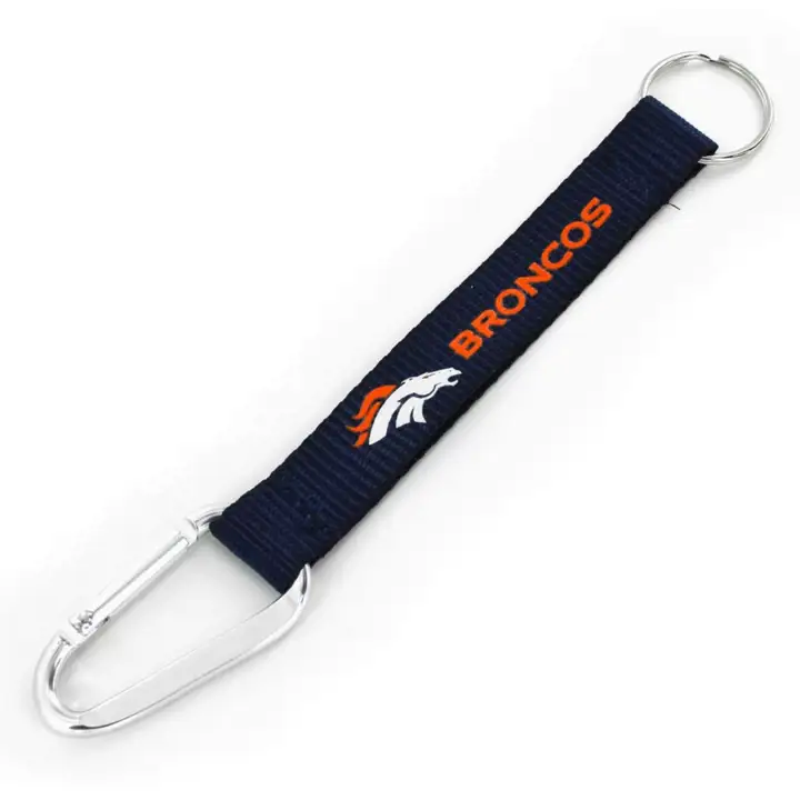 Porte-clés mousqueton Denver Broncos