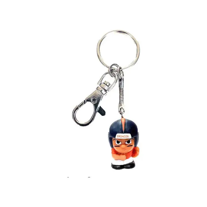Porte-clés Broncos TeenyMates Tagalongs noir