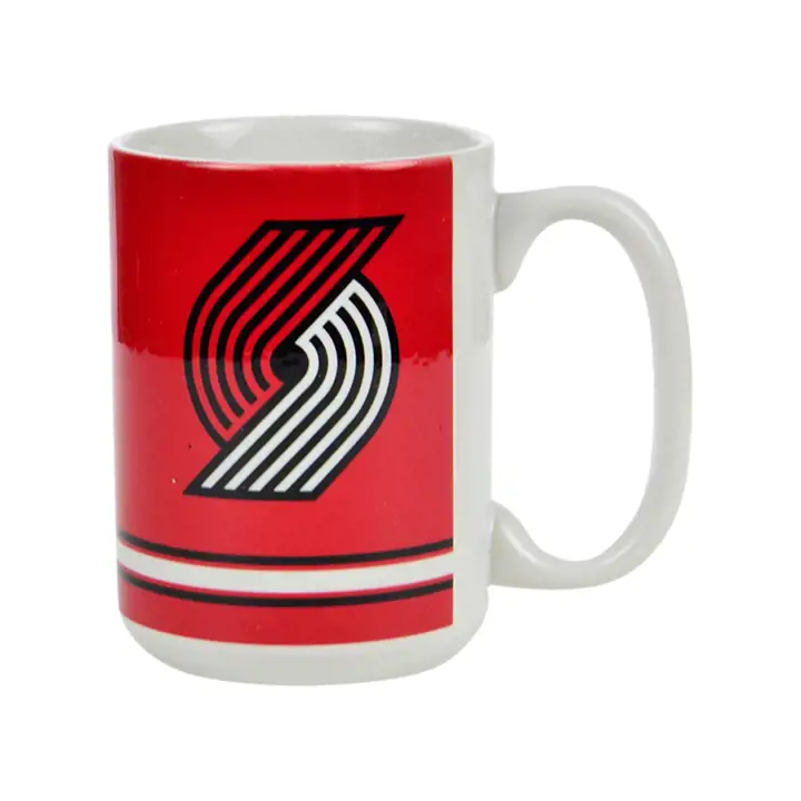 Mug en relief 396 ml Portland Trailblazers noir