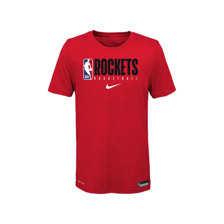 T-shirt d'entraînement rouge 19 Houston Rockets NBA Junior