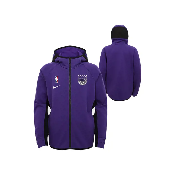 Veste à capuche Showtime NBA Youth Sacramento Kings 19 pur