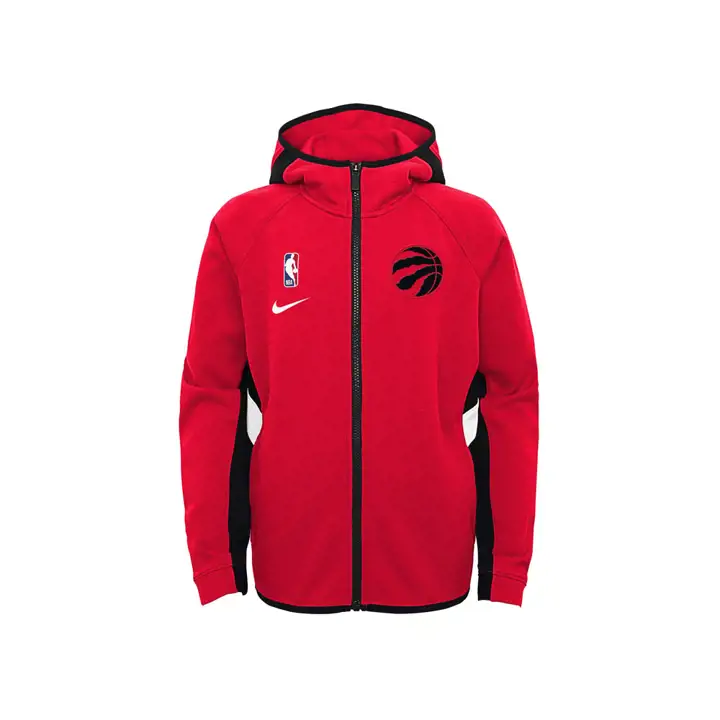Veste à capuchon Showtime NBA pour jeune enfant Toronto Raptors 19 rouge