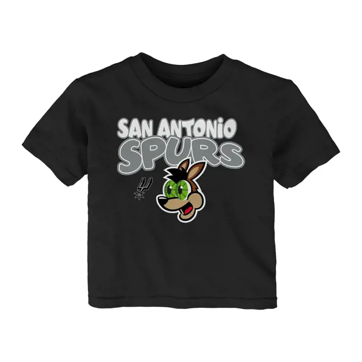 San Antonio Spurs NBA T-shirt Bébé Logo Basique Nwar