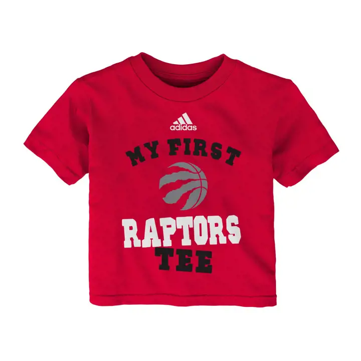 T-shirt enfant Toronto Raptors NBA Logo basique rouge
