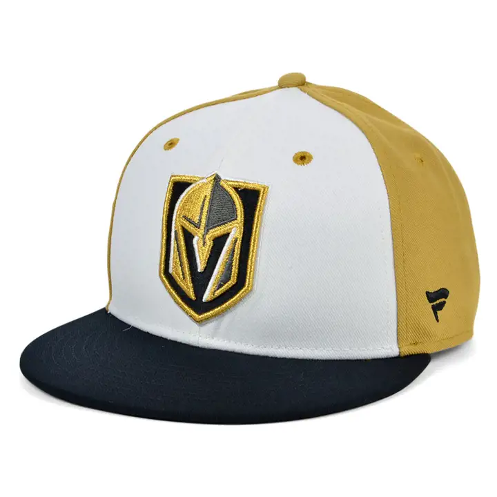Casquette Vegas Golden Knights NHL TriColour Throwback Snap blc/or/noi