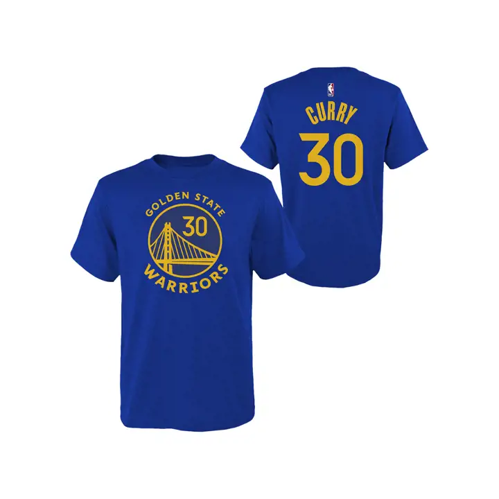 T-shirt NBA des Warriors réplique N&N pour enfant Stephen Curry