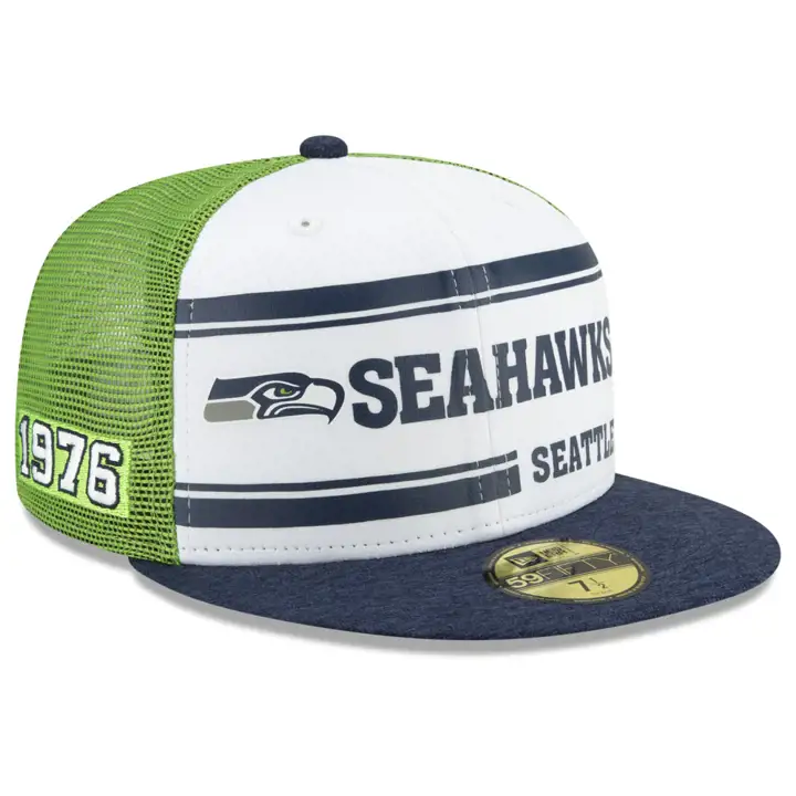 Seattle Seahawks 19 NFL OF Sideline HM 59FIFTY BLA/MAR/CIT