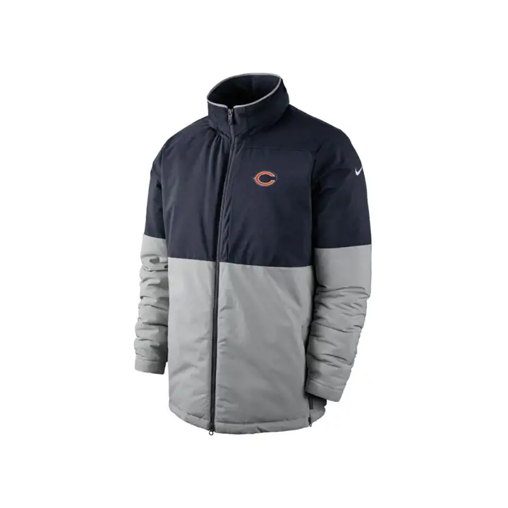 Blouson lourd CHICAGO BEARS NFL Shield 19 marine/gris