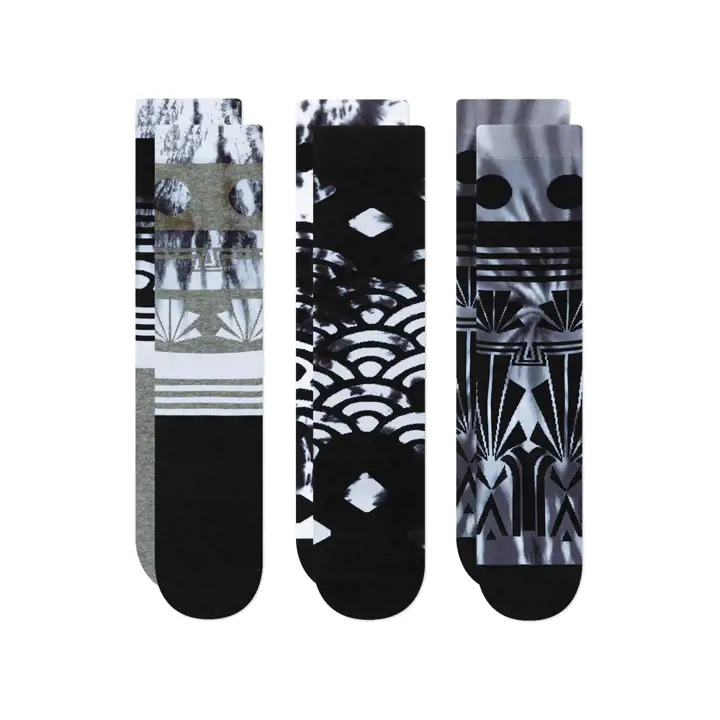 PKWY Wade EBONY & IRONY Lot de 3 noir/blanc