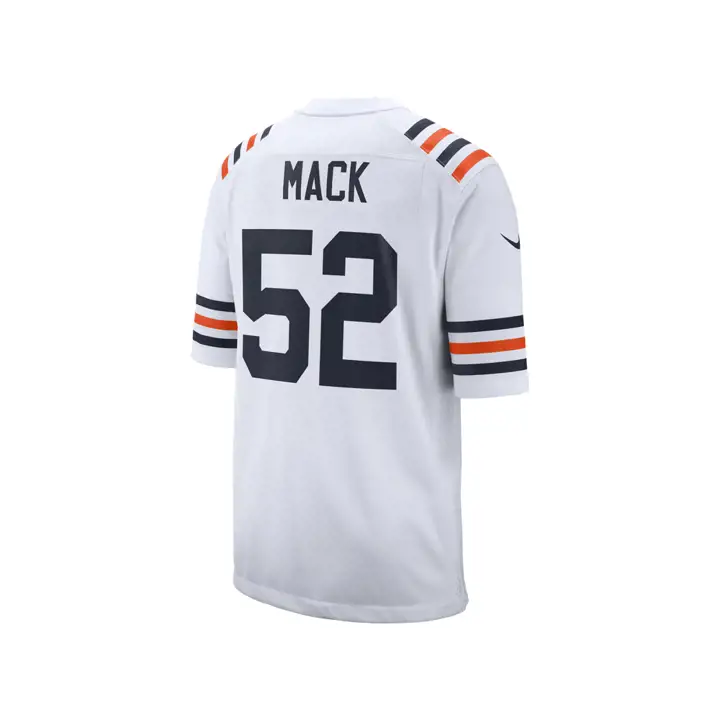 Maillot de match NFL BEARS Khalil Mack blc/org