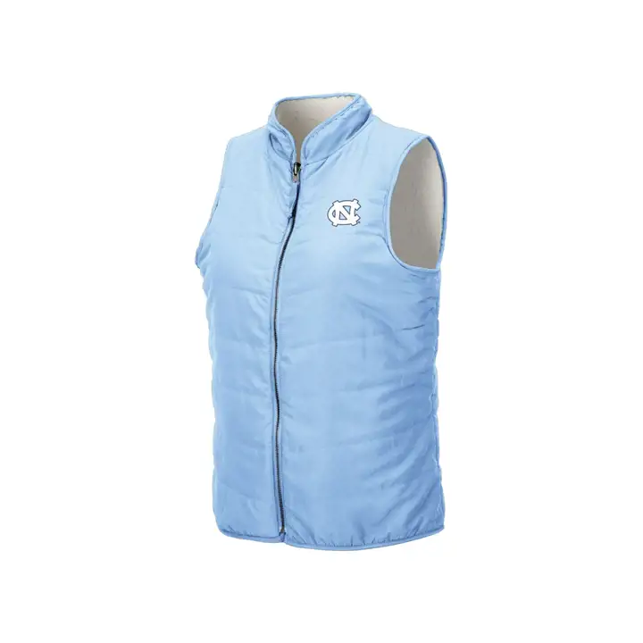 Gilet réversible NCAA Blatch pour femme des North Carolina Tar Heels