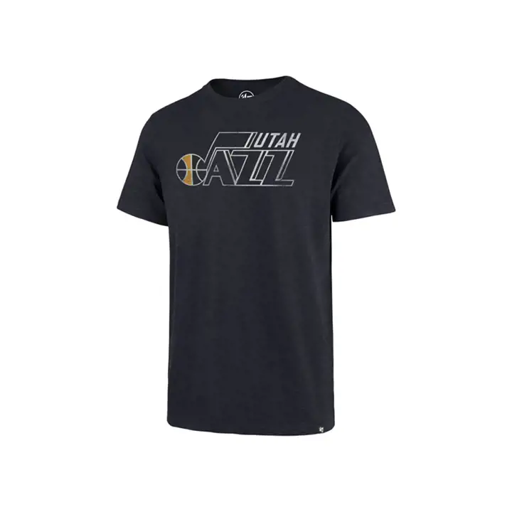 T-shirt JAZZ NBA Grit Scrum bleu marine