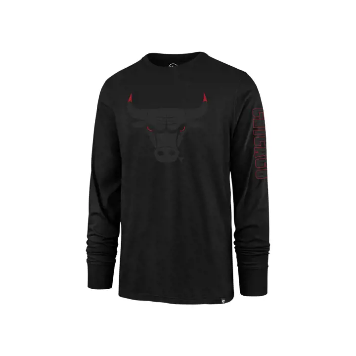 T-shirt à manches longues Chicago Bulls NBA Color Pop Super Rival 19-20 noir