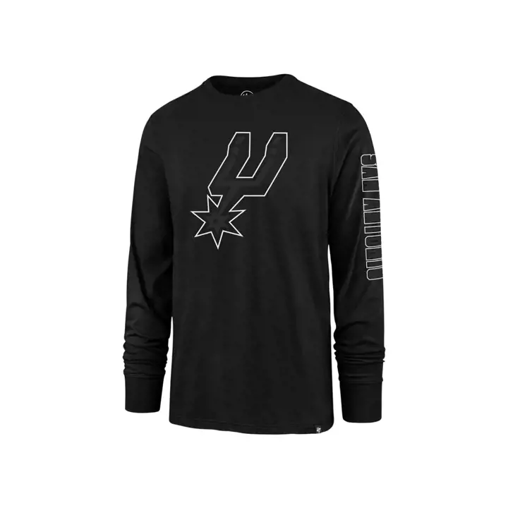 T-shirt manches longues NBA San Antonio Spurs Color Pop Super Rival 2019-2020