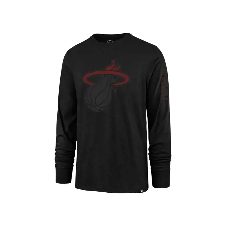 T-shirt à manches longues Miami Heat NBA Color Pop Super Rival 19-20 noir
