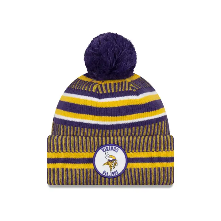 Minnesota Vikings 19 NFL HM Sport Knit VIO/JAU/BLA