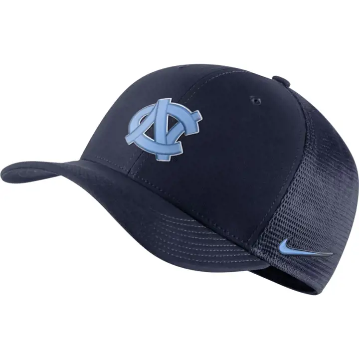 N Carolina NCAA NK Aerobill Mesh S19 marine